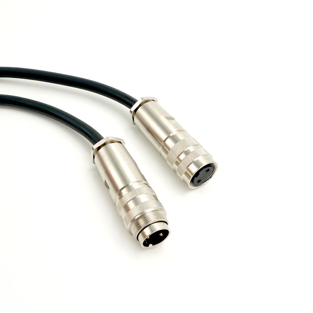 DC Binder Plug to Binder Socket 1m